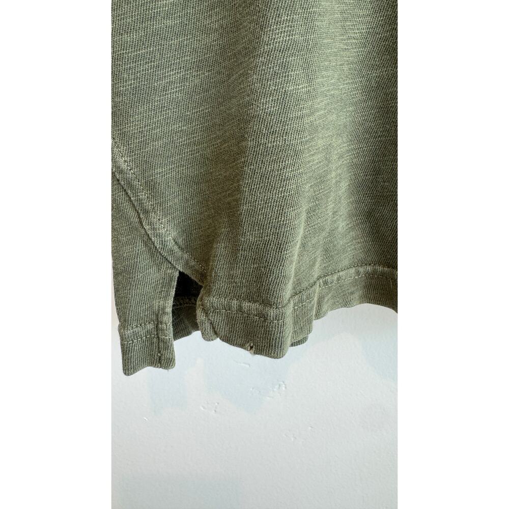 Frame Denim Oversized Crop Tee Organic Pima Cotton Size XS - Picture 3 of 9
